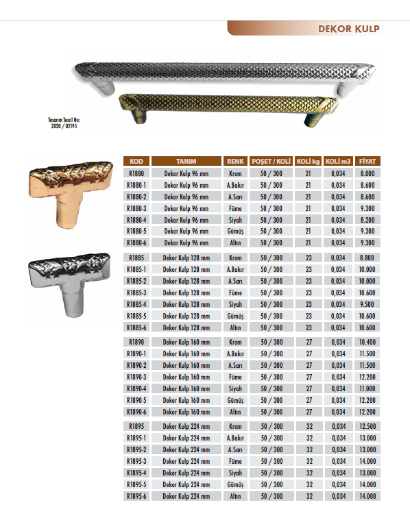 Toptan Mobilya Kulpları Albursa