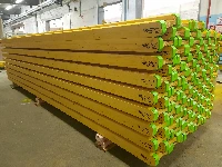 Wooden H20 beams for formwork systems