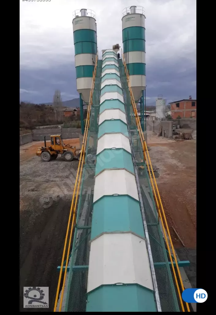 100 m3/h SABİT BETON SANTRALİ