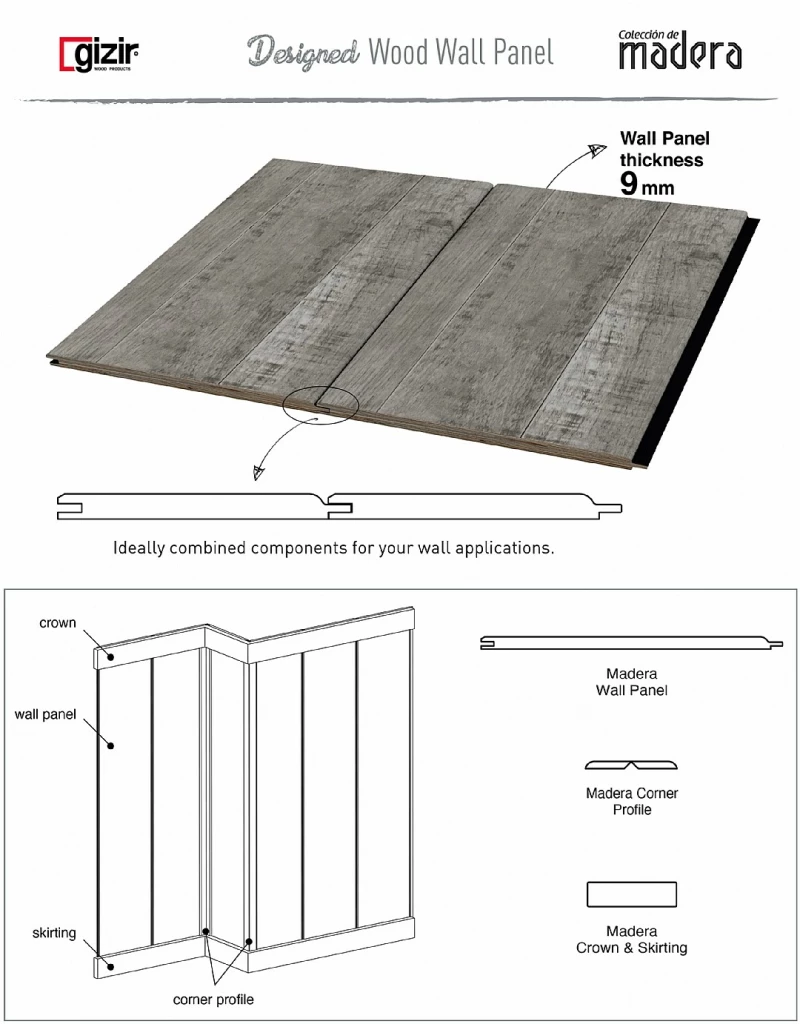 WOOD WALL PANEL