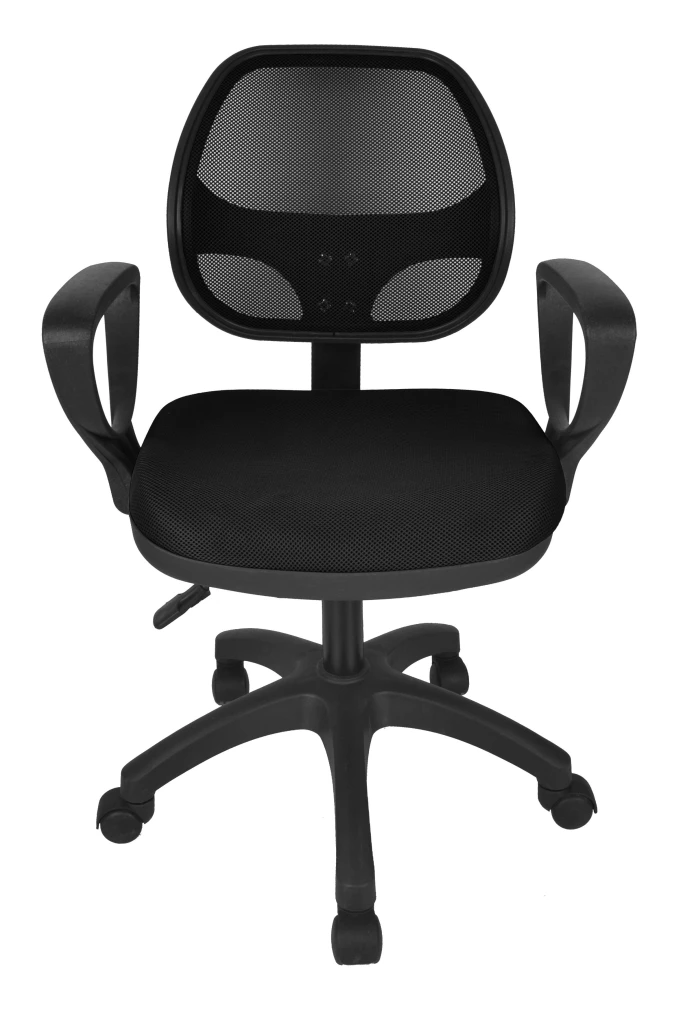 Remaks Milano Black Mesh Office Work Chair Computer Chair - Black