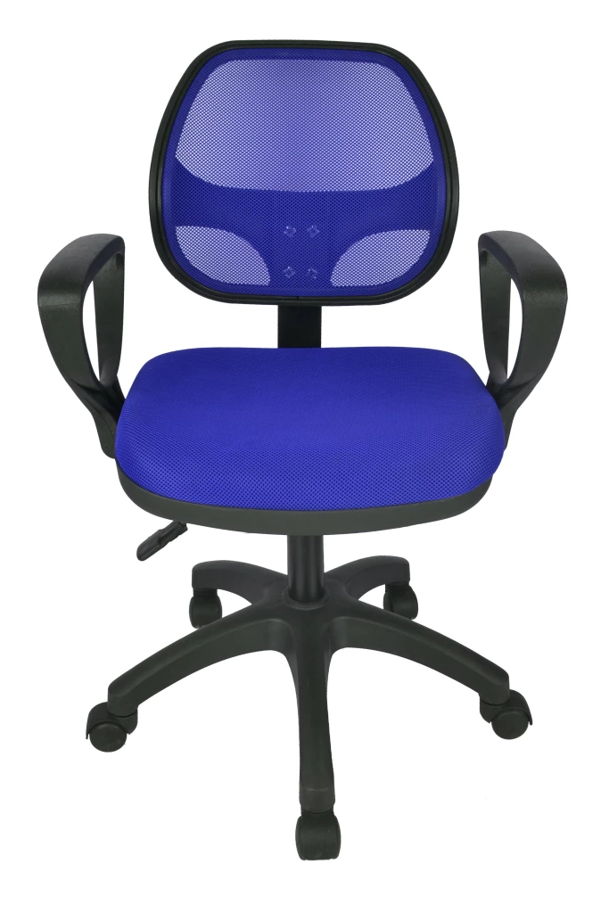 Remaks Milano Blue Mesh Office Work Chair Computer Chair - Blue