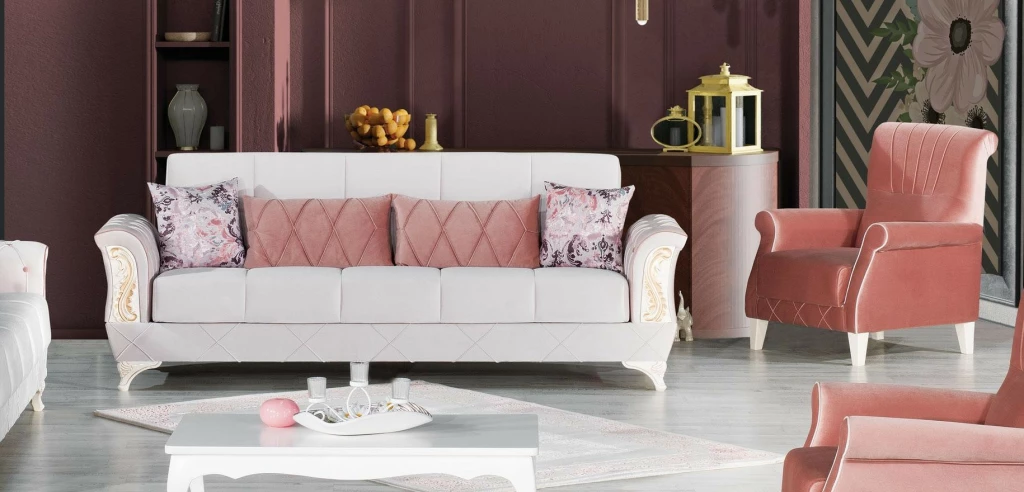 LIVING ROOM COLLECTION Buca Sofa Set 33B