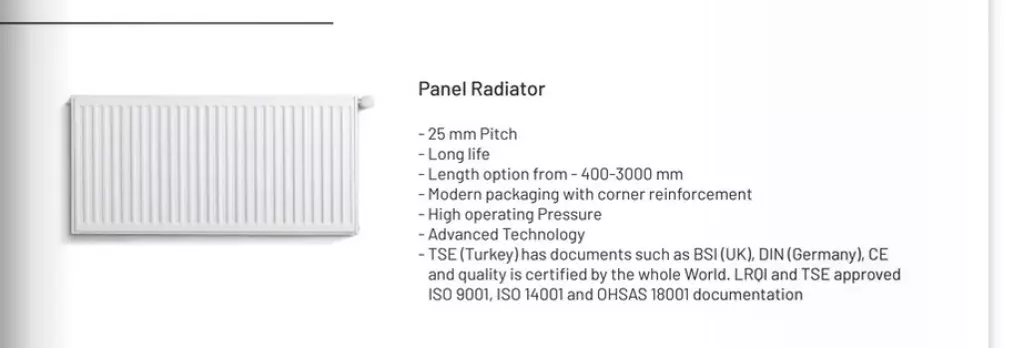 Panel Radiator