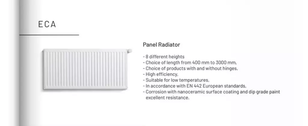 Panel Radiator E.C.A.