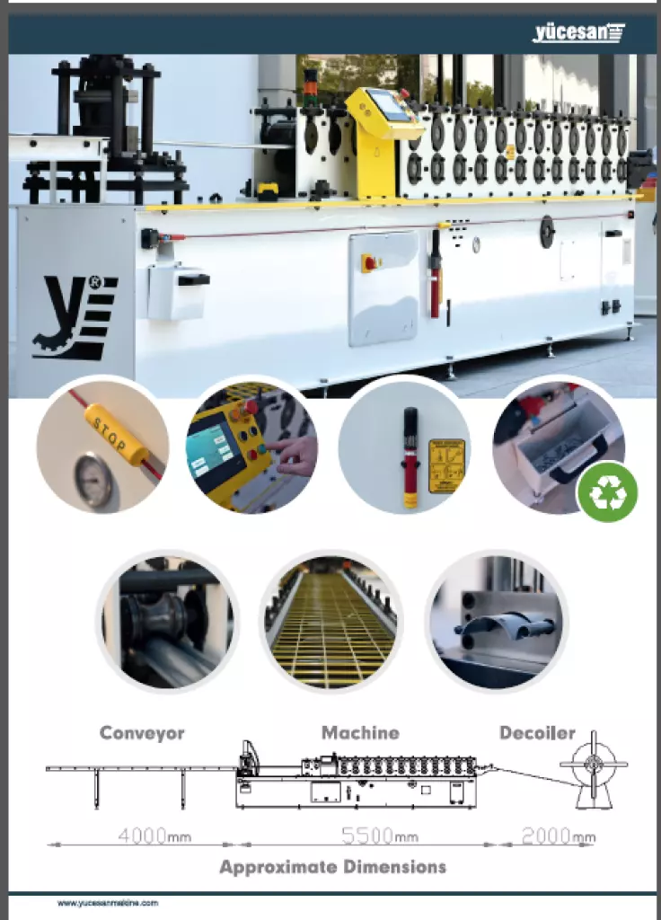 Automatic Shutter Profile Roll Forming Machine