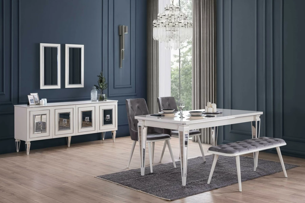 Aronya Moonstone Dining Room Set