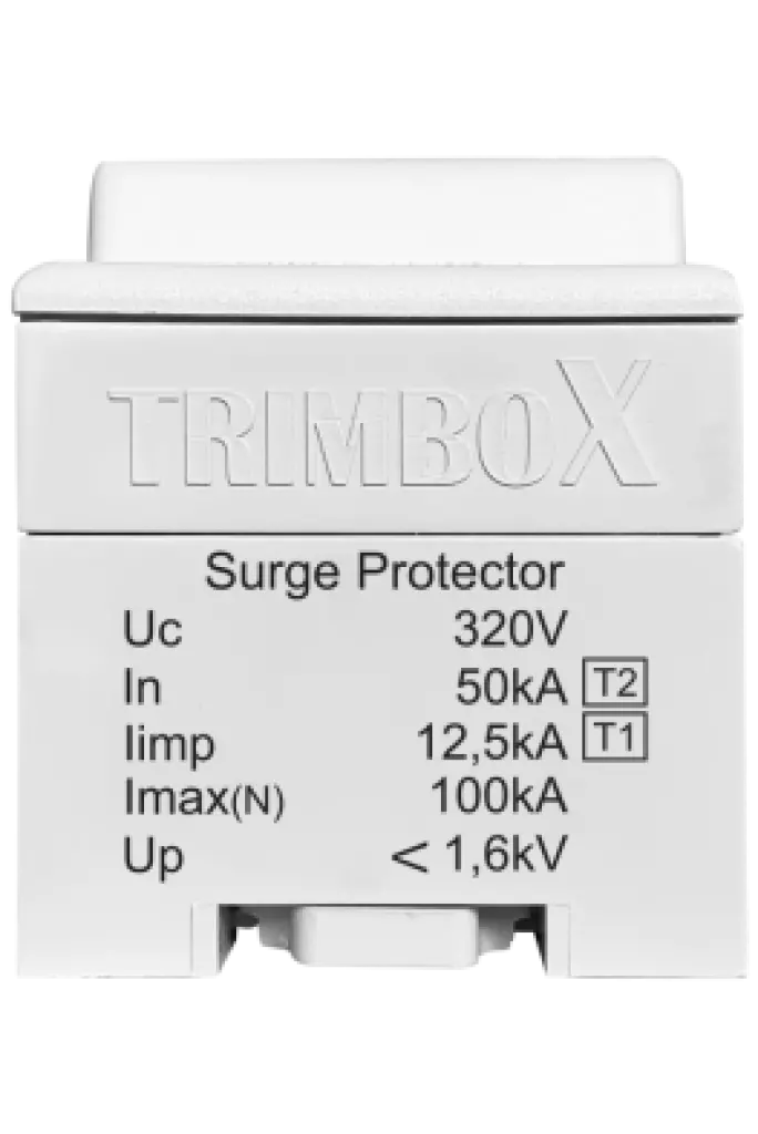 TRIMBOX 2-Pole B+C Class Surge Arresters