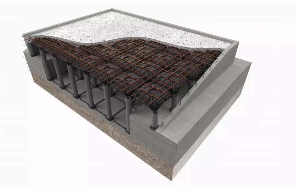 Dome Permanent Formwork Application