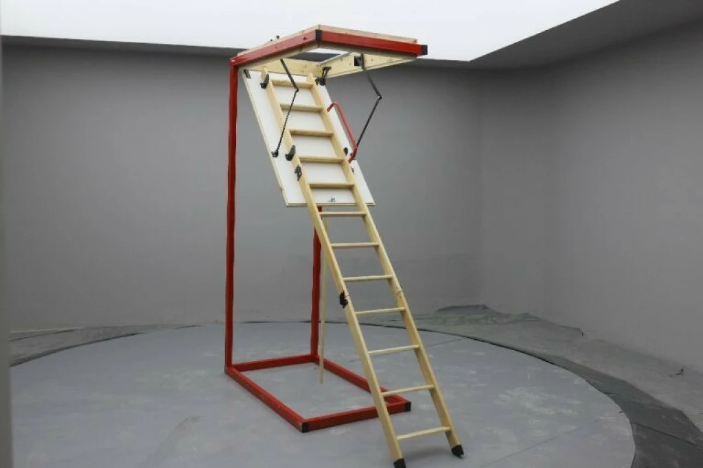 Wooden Roof Ladder