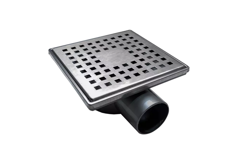 FLOOR DRAIN WITH STAINLESS FRAME 15*15