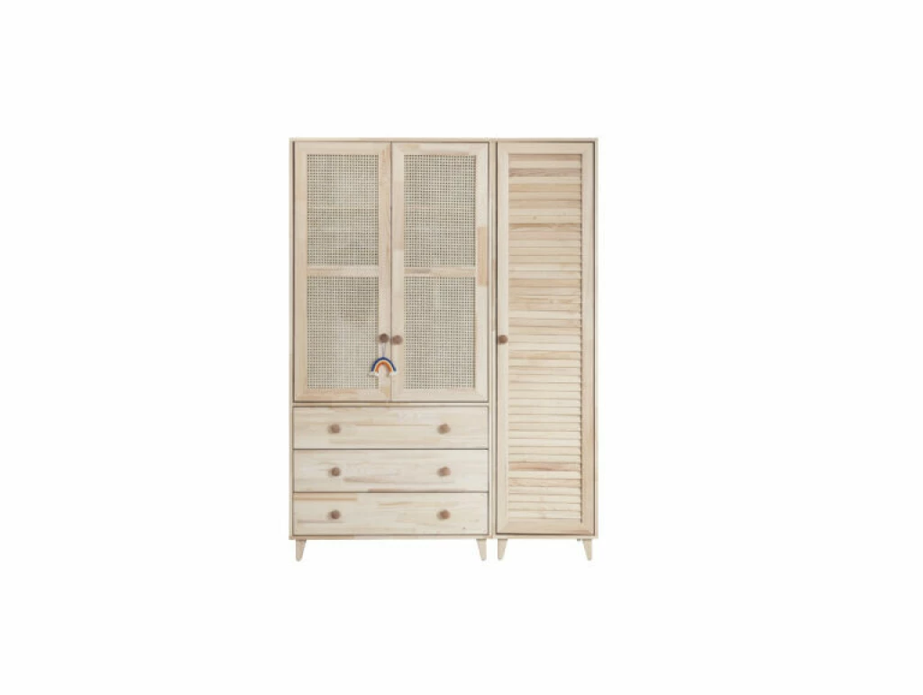 3 Doors Hazeran+ Shutter Door Cabinet