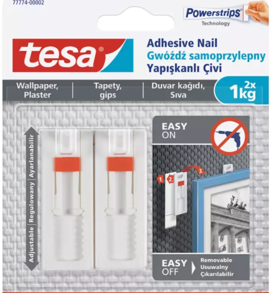 tesa ® Adhesive Nails for Wallpaper and Plaster Surfaces 1 kg