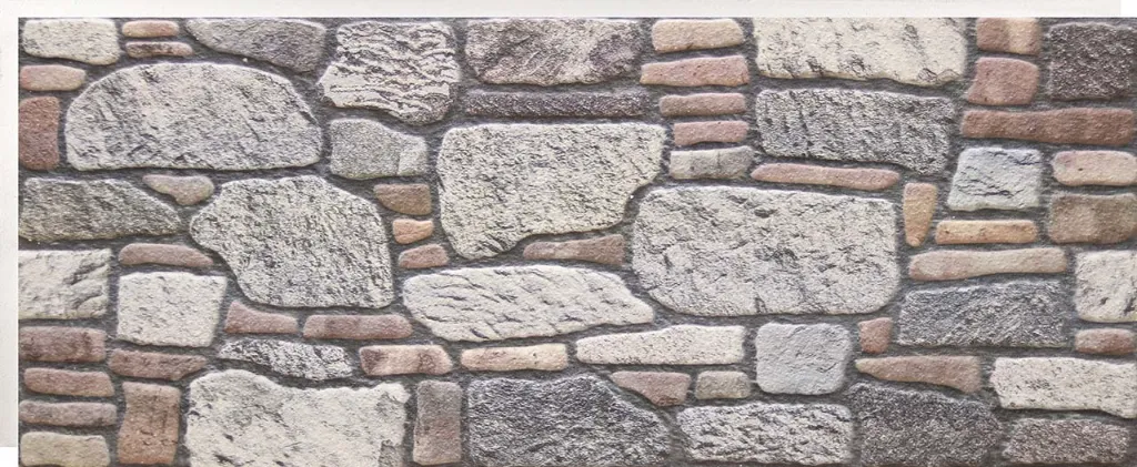 Basement Stone Styrofoam Wall Covering Panel 679-404