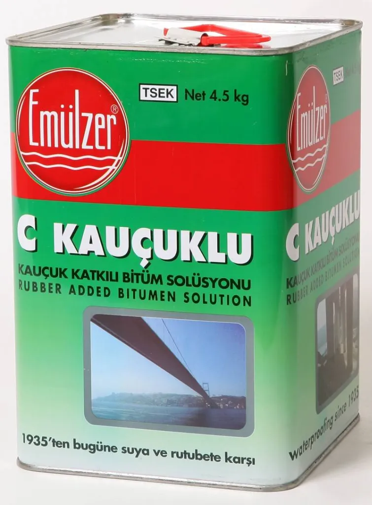 EMÜLZER® C Kauçuklu Bitüm Solüsyonu 4.5 kg