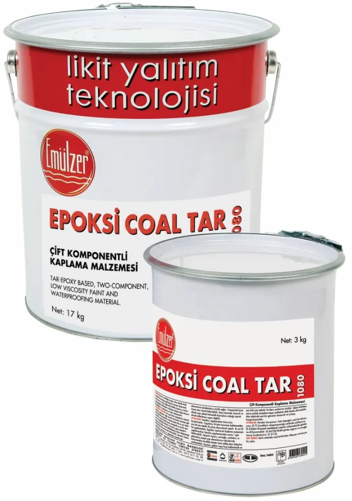 Epoxy Coal Tar 85/15 Katran Esaslı Solventsiz Epoksi Boya